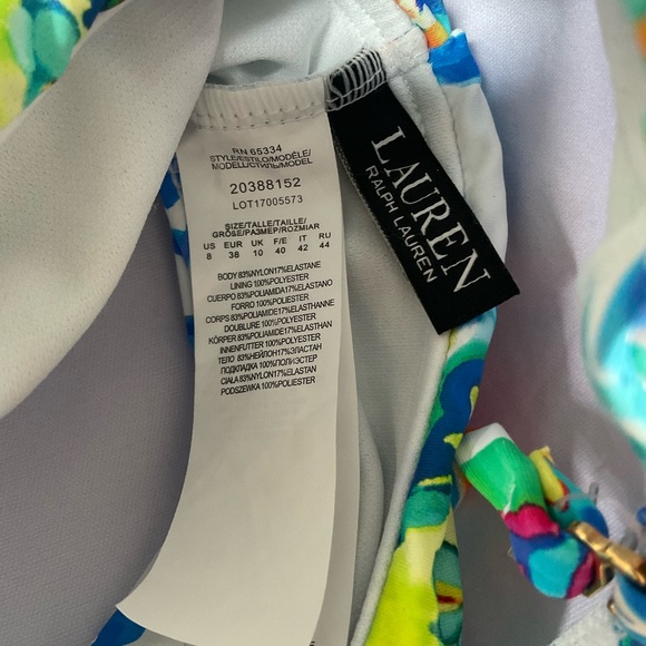 LAUREN RALPH LAUREN
Women's Printed Twist Convertible Tankini Swimsuit - Picture 10 of 10